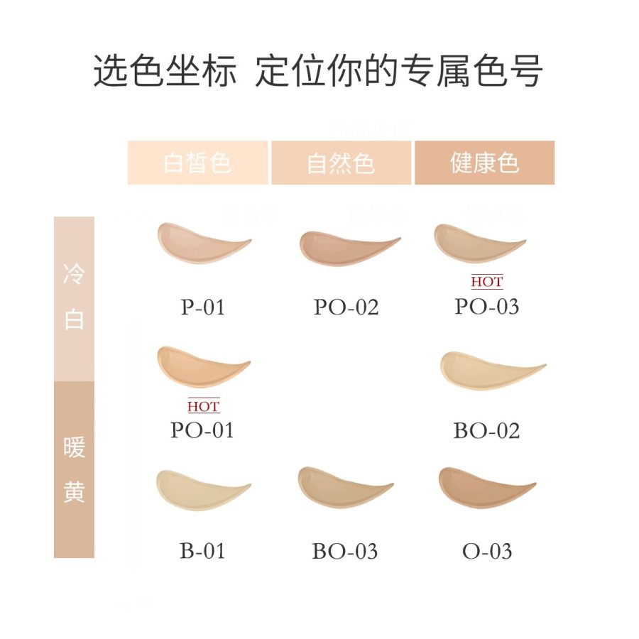 【兰蔻官网】兰蔻持妆粉底液 P 01 色号 价格 怎么样